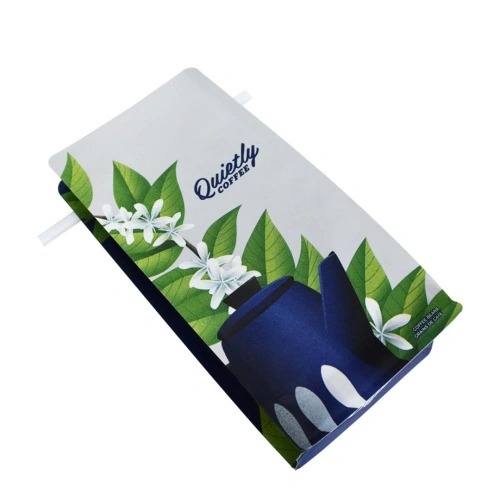 custom Custom logo compostable coffee bags wholesale compostable coffee bags with valve online