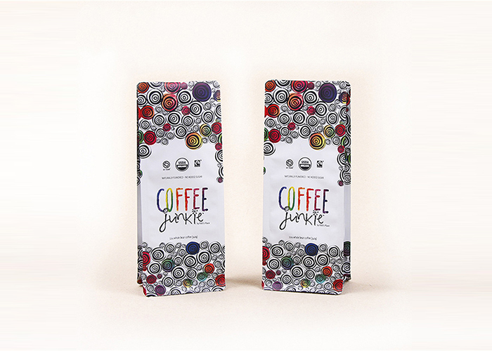 custom Sealable Aluminum Foil Custom Coffee Bags with Logo online