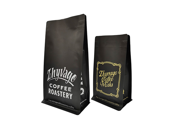 Sealable Aluminum Foil Custom Coffee Bags with Logo