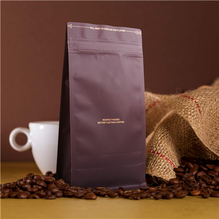 custom Customized Flat Bottom Foil Paper Gusseted Personalized Coffee Bean Bags Recycle online