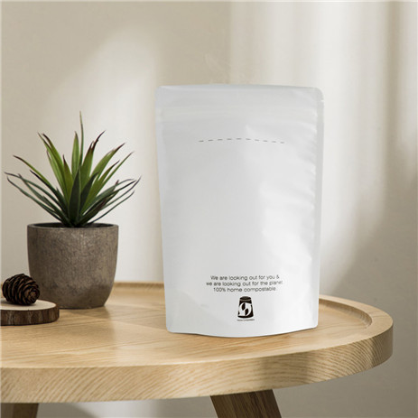 printed coffee bags custom kraft paper coffee bag with valve