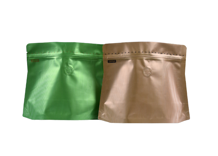 custom Customized Aluminum Foil Plastic Reclosable Coffee Bags with Valve and Zipper online