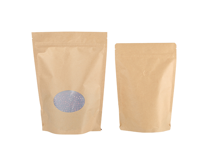 Custom Printed Coffee Bean Stand Up Pouches Bags