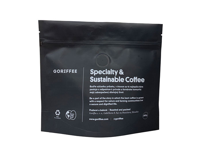 Sustainable Packaging Recycled 4 Plastic Recyclable Coffee Bags Material