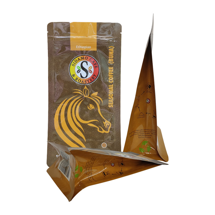 Renewable 16 Oz Stand Up Pouch Coffee Bags