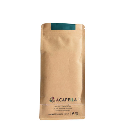 Wholesale Biodegradable Coffee Packaging Coffee Bean Bags Pouch