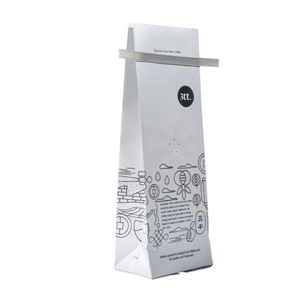 Recyclable Sustainable Packaging Foil Coffee Bags With Valve