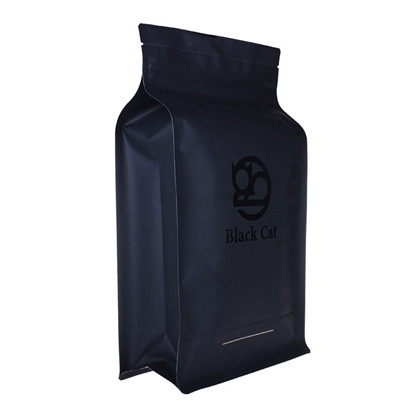 Black Matte 1 Lb Foil Coffee Bags Recyclable