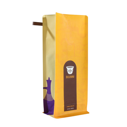 Standup Eco Friendly Packaging Sample Coffee Foil Bags