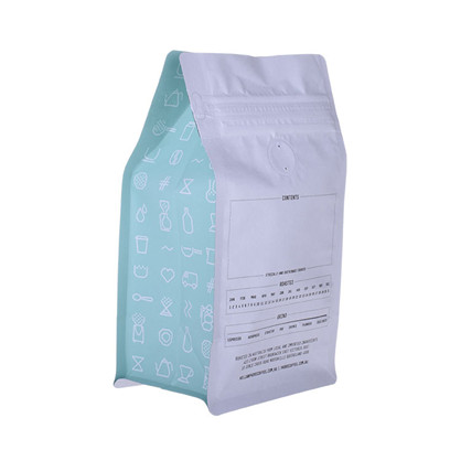 Resealable Ziplock Digital Printed Custom Coffee Bags Biodegradable