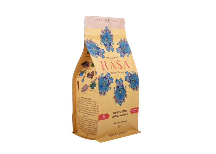 High Quality Upright Digitally Printed Coffee Bags with Valve and Zipper