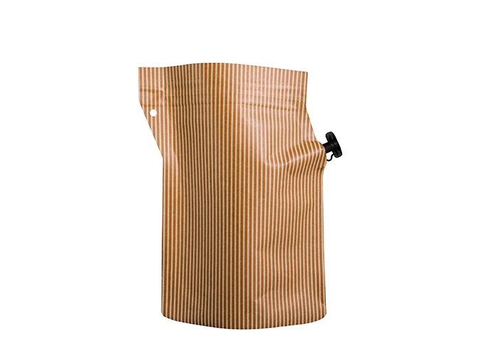 Wholesale High Quality Portable Stand Up Pouch Kraft Paper Drip Coffee Bag