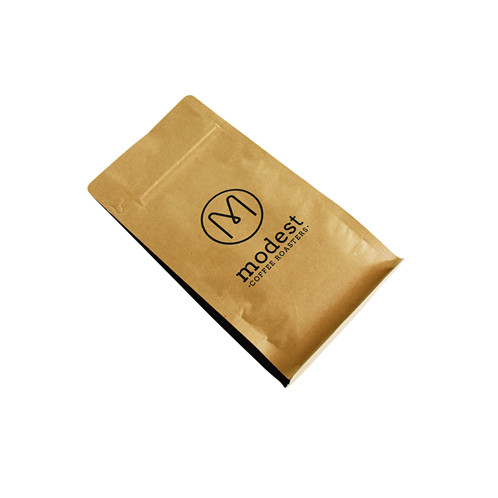 Finish Effect for Flat Bottom Coffee Bags