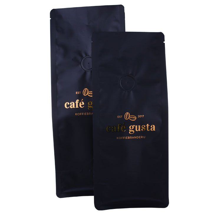 Finish Effect for Kraft Paper Coffee Bags