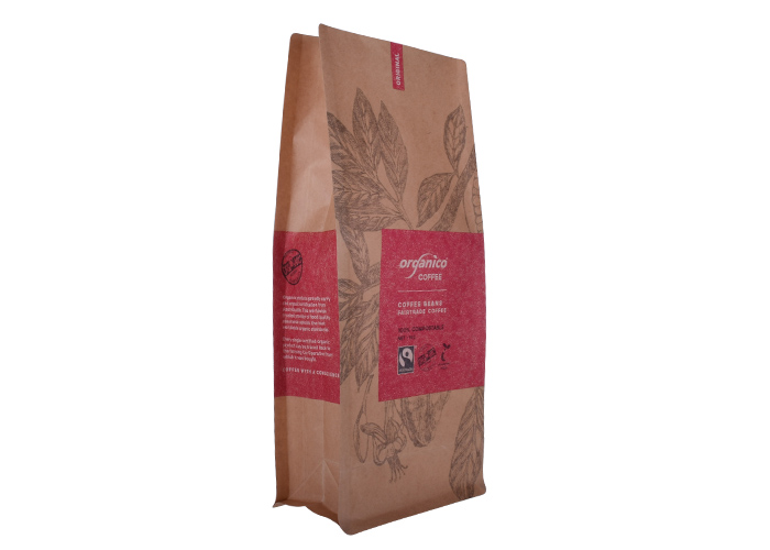 Hot Stamping 500G Stand Up Compostable Packaging Coffee Bags Wholesale Canada