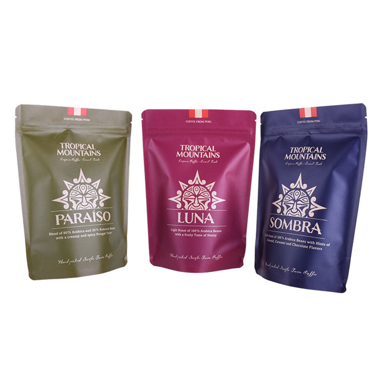 Finish Effects for Custom Coffee Bags