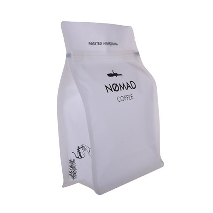 Custom Printed Pink 1 Lb Box Pouch Coffee Bags