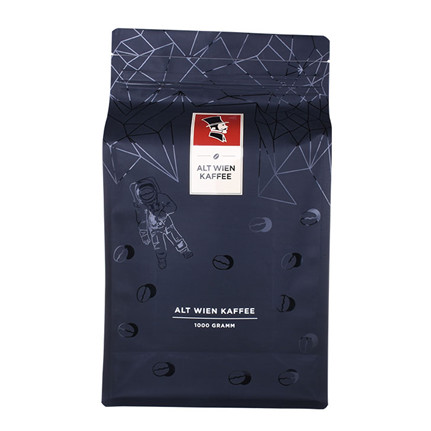 custom Sustainable Eco Friendly 500G White Block Bottom Coffee Bags With Window online