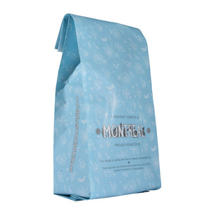 custom High-Barrier Matte-Finish Kraft Paper Coffee Bags With Valve online