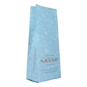 High-Barrier Matte-Finish Kraft Paper Coffee Bags With Valve