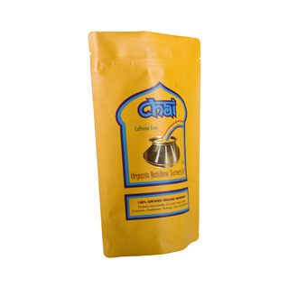 custom Aroma-Seal Poly-Coated Kraft Paper Coffee Bags With Valve online