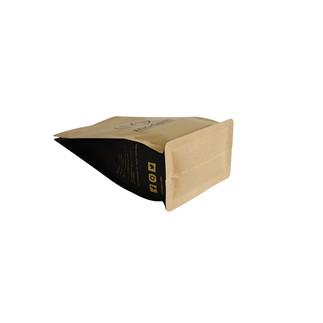 Customized Packaging Solutions Kraft Paper Coffee Bags For Small Business