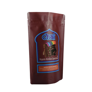 custom Ziplock Metallic Custom Printed Mylar Coffee Bags With Various Finishes online