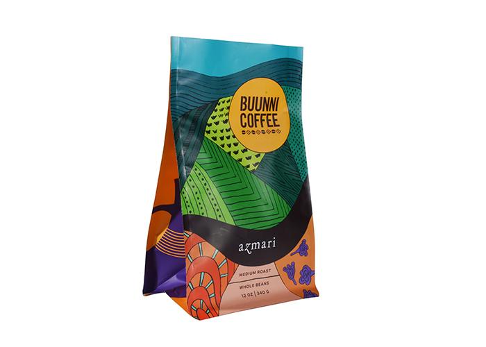 custom Colored Digital Printed Compostable 12 oz Coffee Bags Wholesale with Valve online