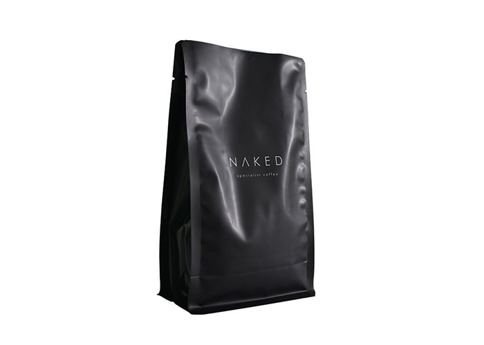 Custom Design Food Grade Resealable Recyclable White Eco Coffee Bags with Valve