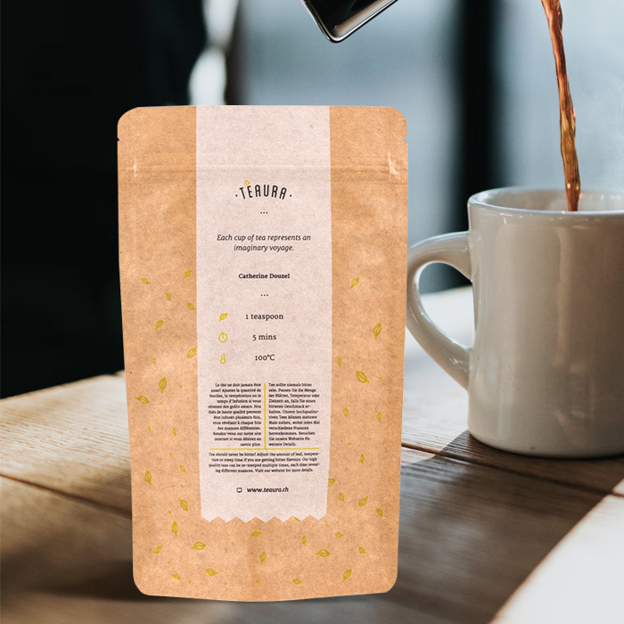 "Cellulose-based Pouch Coffee Bags Materials "