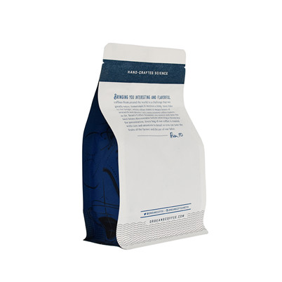 Flavor-Protective Coated Wide-Mouth Coated Embossed Printed Coffee Bags With Coatings