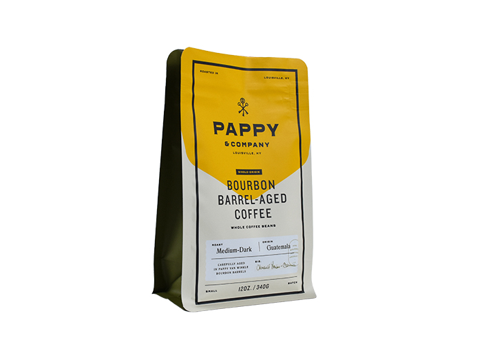 High Barrier Reclosable Custom Printed Mylar Foil Coffee Bags with Valve