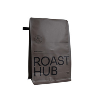 Food-Grade Textured Bottom-Load Mylar Coffee Bags With Tin-Ties