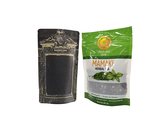 custom Custom Design Resealable Zipper Best OEM Organic Tea Coffee Plastic Bags online