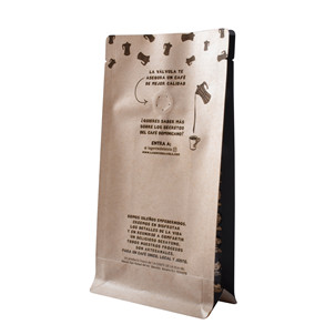 Small Batch Brown Paper Coffee Bags With Resealable Closures