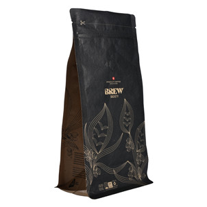 Colored Flat Pouch Kraft Paper Coffee Bags For Single-Serve Pods