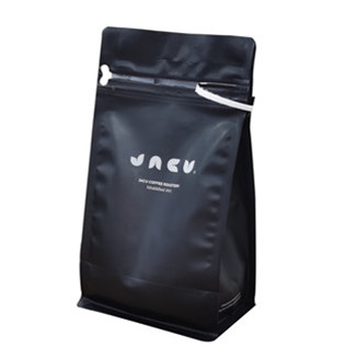 25Kg 12 Oz Black Digital Printing Food Grade Custom Plastic Paper Bags With Logo