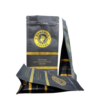 5Kg 1Lb 250G Ziplock Kraft Paper Foil-Lined Coffee Packaging Bags