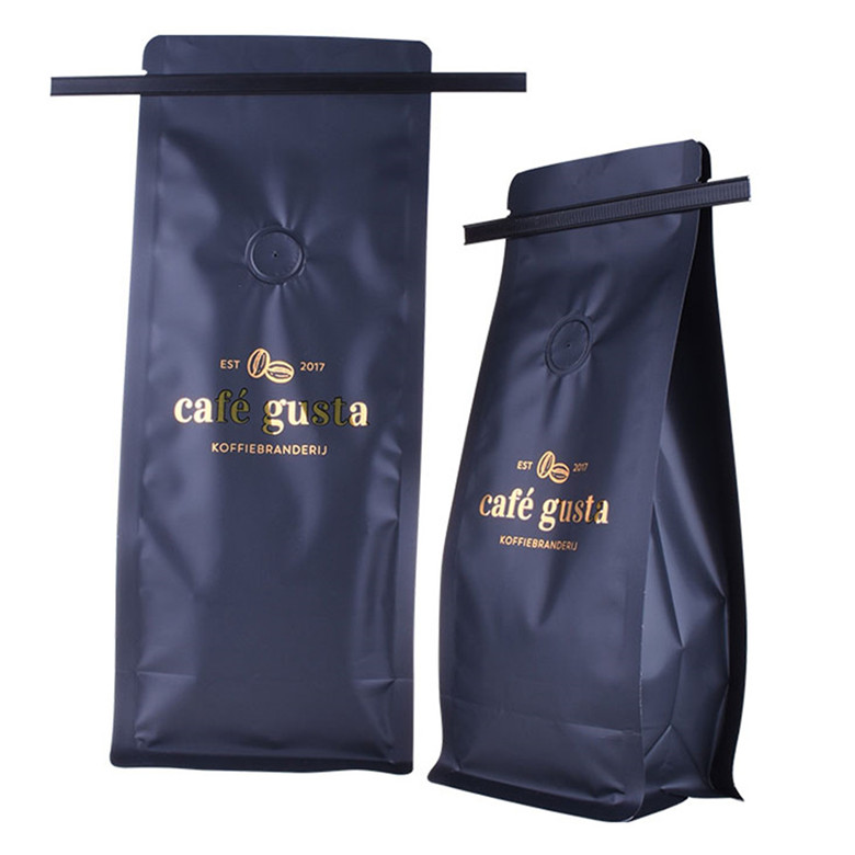 Biodegradable Custom Size 32 16 8 Oz Tin Tie Coffee Bags